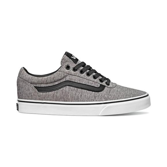 vans ward textile gray